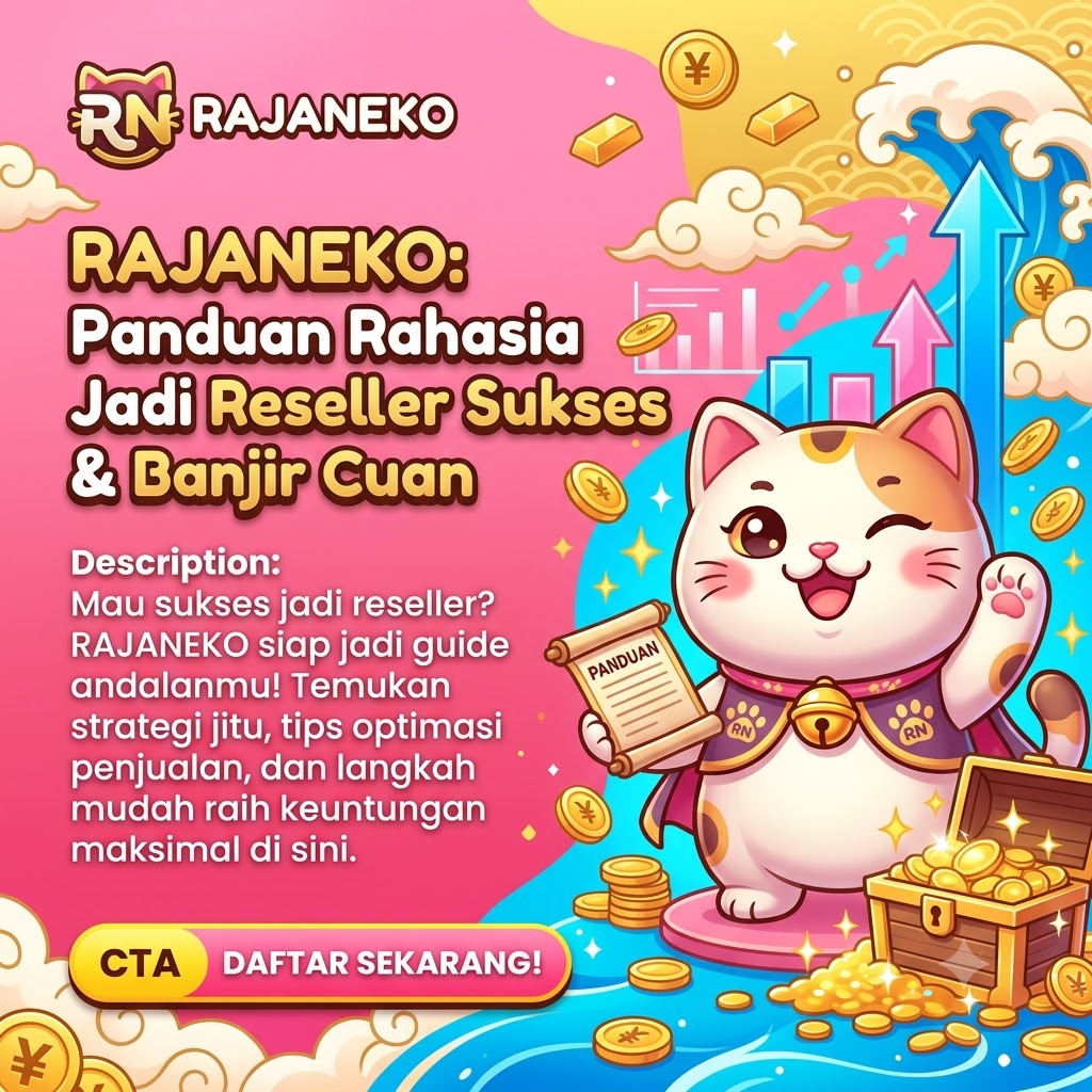 RAJANEKO: Panduan Rahasia Jadi Reseller Sukses & Banjir Cuan